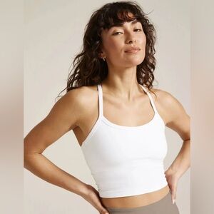 Beyond Yoga WHITE spacedeye top